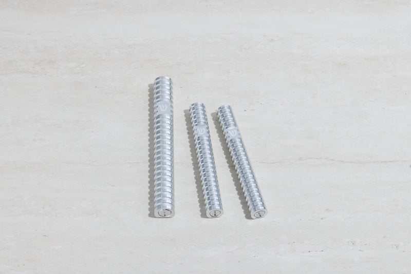 סט בתי מזוזה עיגול מחורץ בסגנון Grooved