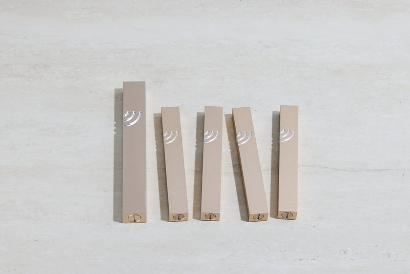 סט בתי מזוזה Curved Shin