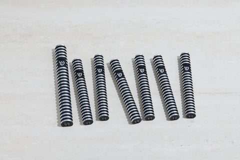 סט בתי מזוזה עיגול מחורץ בסגנון Grooved