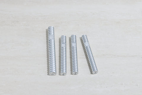 סט בתי מזוזה עיגול מחורץ בסגנון Grooved