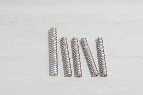 סט בתי מזוזה עיגול מחורץ בסגנון Grooved