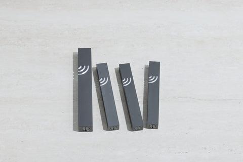 סט בתי מזוזה Curved Shin