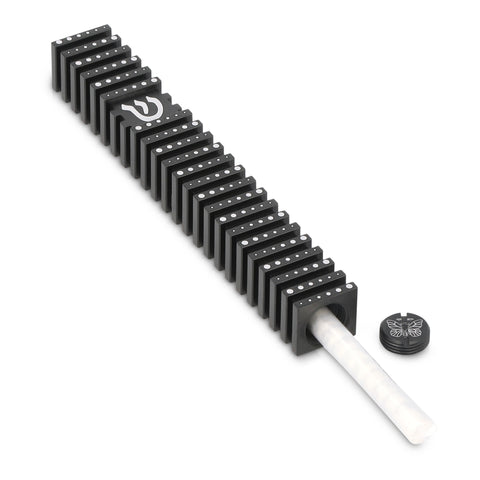 בית מזוזה ריבוע מחורץ בסגנון Grooved