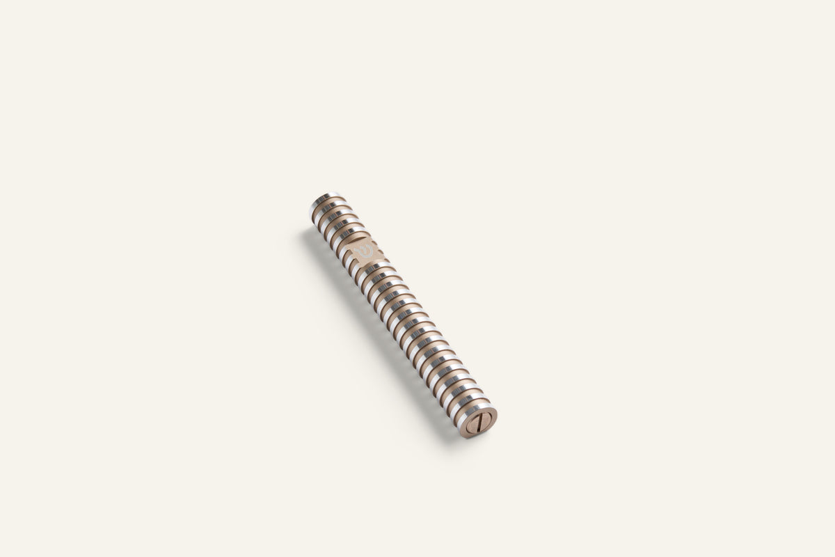 בית מזוזה עיגול מחורץ בסגנון Grooved