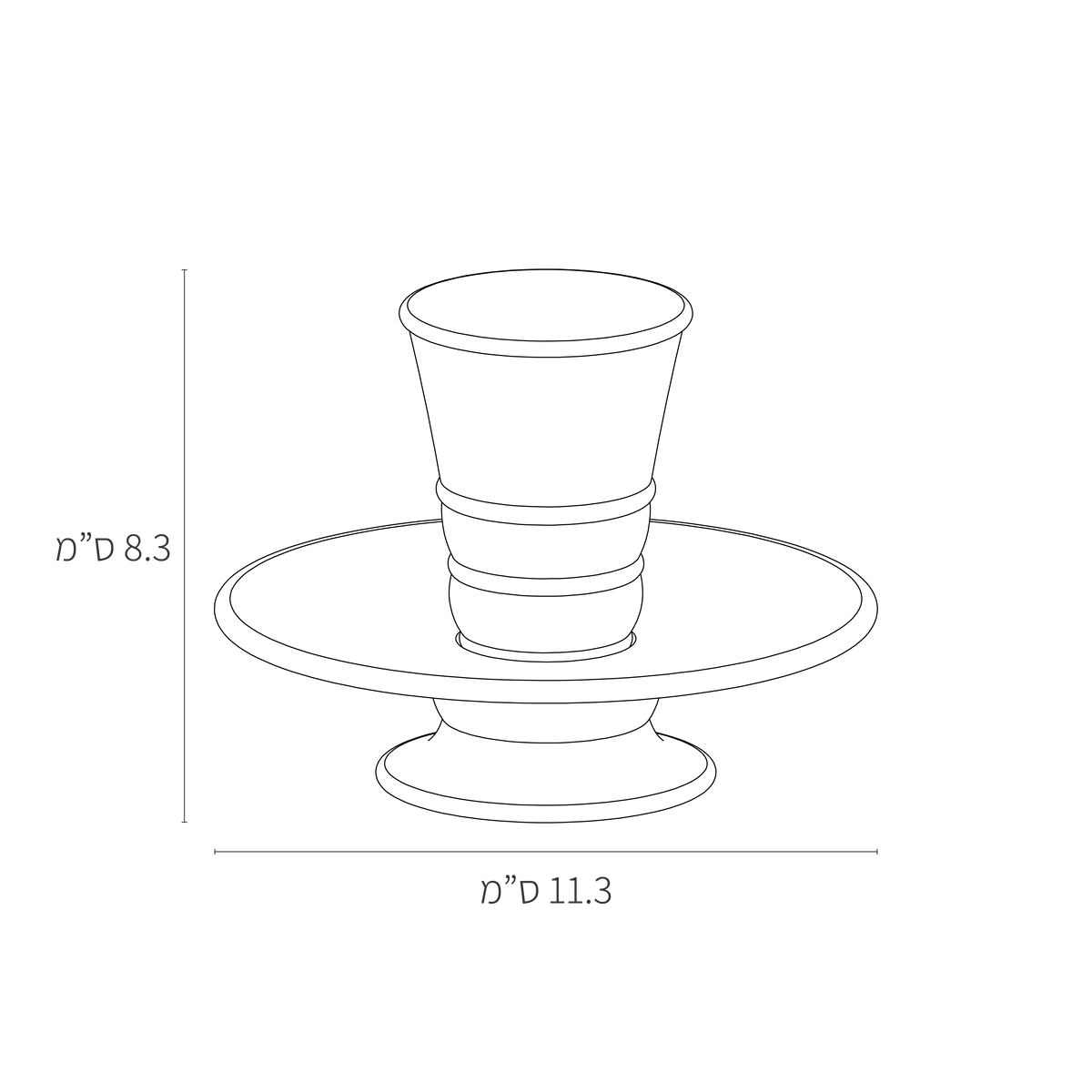 מידות מים אחרונים Tumbler