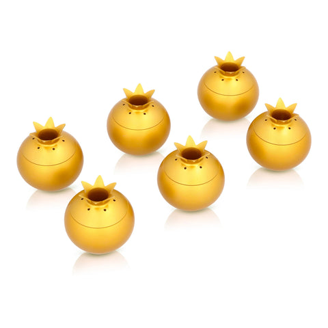 סט מחזיקי מפיות ומלחיה אישית רימון בסגנון Fresh